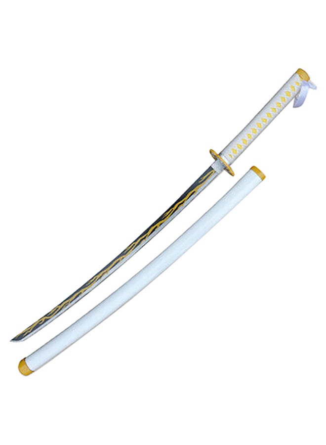 Demon Slayer Agatsuma Zenitsu Wooden Toy Sword 104cm - Image 1